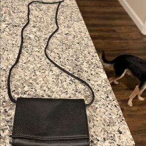 Cross body small black purse